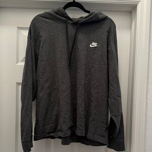 Nike Men's Charcoal Hoodie